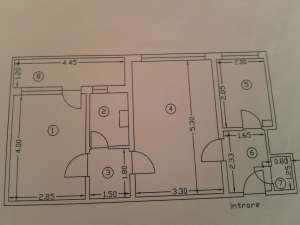 aprtament 2 camere slobozia,  confort I