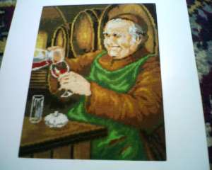 Vand goblenuri,  lucrate dupa diagrama, neinramate