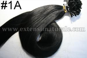 Extensii din par natural cu cheratina 2 ron buc
