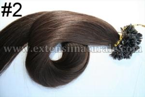 Extensii din par natural cu cheratina 2 ron buc