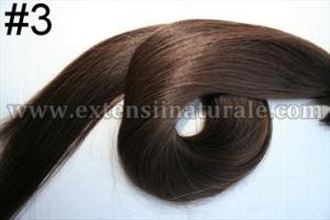 Extensii din par natural cu cheratina 2 ron buc