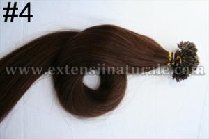 Extensii din par natural cu cheratina 2 ron buc