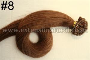 Extensii din par natural cu cheratina 2 ron buc