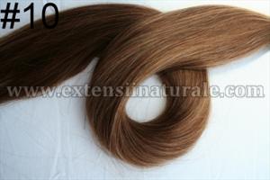 Extensii din par natural cu cheratina 2 ron buc