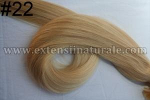 Extensii din par natural cu cheratina 2 ron buc