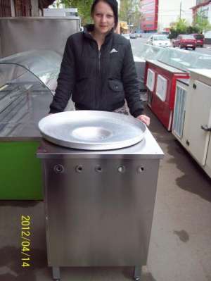Vand aparat pentru prajit hamsii din inox