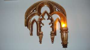 sculptura lemn de nuc