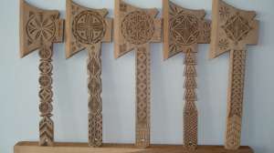 linguri lemn sculptate