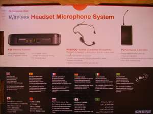 Vand urgent microfon shure wireless headset PG30
