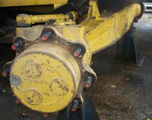 Punte fata Buldoexcavator Komatsu Second Hand