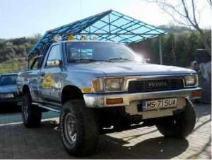 Masina de teren Toyota cu motor Volvo TD,  unicat in RO