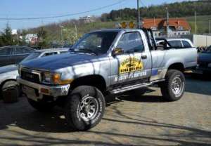 Masina de teren Toyota cu motor Volvo TD,  unicat in RO