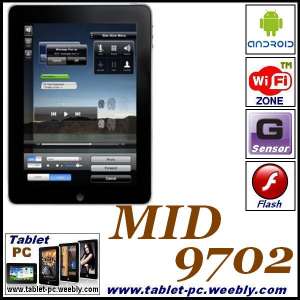 Tableta MID 9702 cu Android 2.2  - IPADGSM