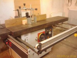 FREZA ROBLAND T120TP  CU MASA MOBILA BINALE  TERMOPANE LEMN MASIV