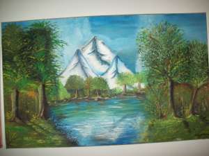 V�nzare tablouri �n ulei.Pictură realizată de mine.