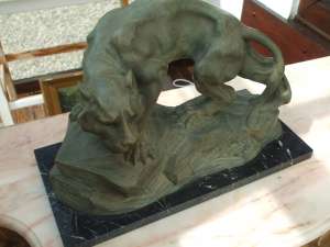 statueta ceramica/marmura
