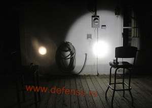Lanterna led 100w Police