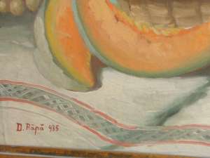Tablou pictat pe panza original