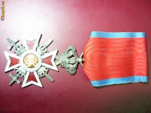 Vand Medalie de Onoare Ordinul Mihai Viteazul - Coroana Romaniei Cavaler