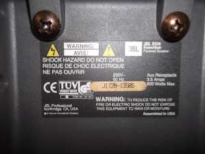 VAND SUBWOOFER ACTIV JBL EON POWERSUB 800 W CU UN SUNET DEOSEBIT !