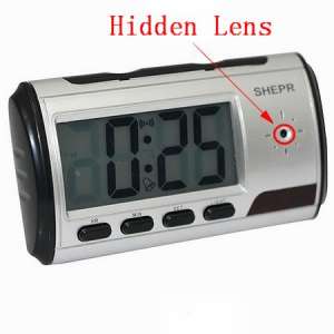 Camera spion in ceas de birou standby 12 ore motion detection
