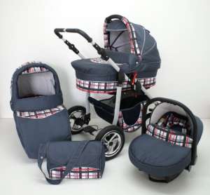 vand carucior 3 in 1 impecabil,  aproape nou