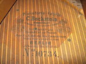 VAND PIAN... C.BECHSTEIN 2500 EURO urgent