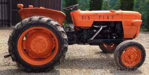 Tractor Fiat 35 CP si plug