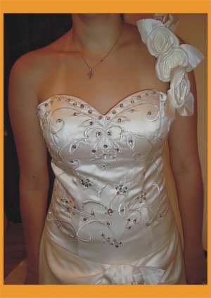 Rochie �La Sposa� tip �Princess� culoare �Ivory� NOU NOUTA