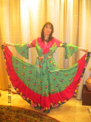 costume de dama,       traditionale,       tiganesti