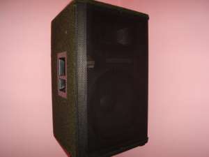 Vand amplificator&boxe cu stative si cabluri