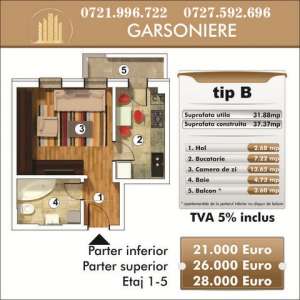 Rahova | Garsoniera | 0% COMISION | 21.000 euro