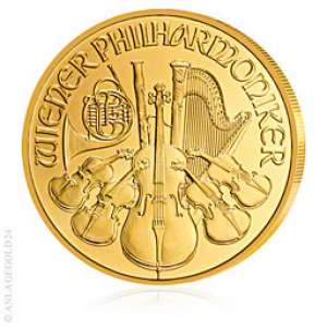 Vand monezi de aur Austrian Philharmonikers
