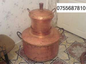 vindem cazane de tuica din cupru alimentar 100%