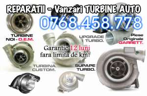 Reconditionari turbine Reparatii turbosuflante Vanzari turbine noi Supape turbo