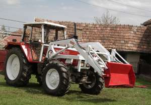 Tractor Steyr 8110A cu 4x4 si incarcator frontal