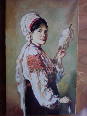 Tablou de celebrul pictor roman Nicolae Grigorescu