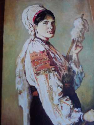 Tablou de celebrul pictor roman Nicolae Grigorescu