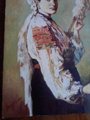 Tablou de celebrul pictor roman Nicolae Grigorescu