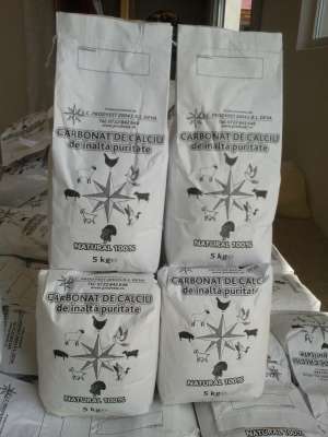 VAND CARBONAT DE CALCIU LA SAC 50 KG SI SAC DE 5KG