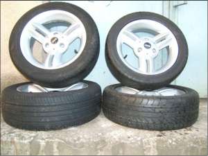 Genti magneziu Smart Crossblade ,  Roadster si ForTwo model 1998-2006  echipate cu amvelope