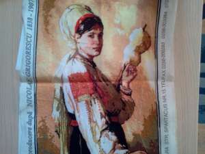 Vand goblen deosebit cusut fata/verso