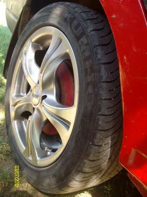 jante ALUTEiC 15" din crom cu 4 prezoane