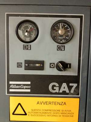 Compresor Atlas Copco model GA7