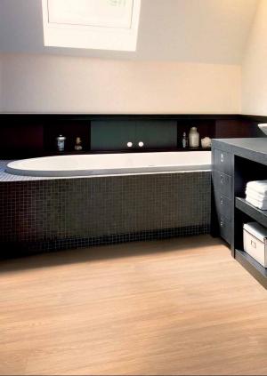 Parchet baie,   spatii umede