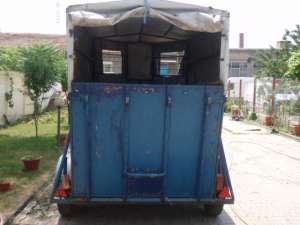 REMORCA Transport CAI pentru 2 cabaline  / tel: 0743-674639 /