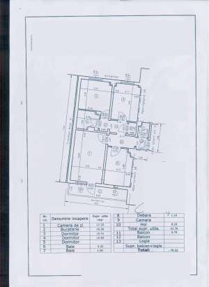 Vand apartament 3 camere