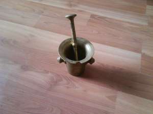 vand Mojar cu pistil de bronz vechi