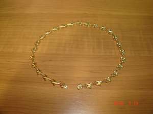 Colier de dama aur galben 42 cm 18k