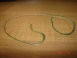Colier aur galben 53 cm 14k